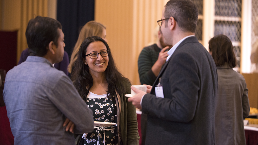 Mome chatting at ASM