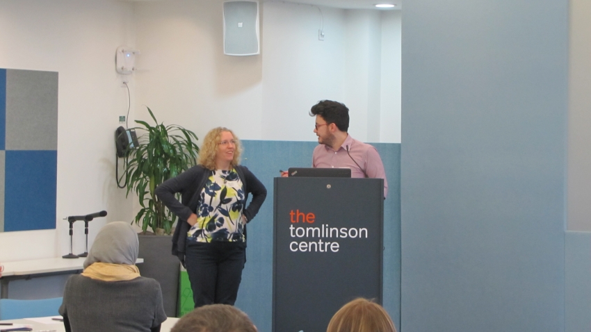 Chris Newby and Steff Lewis