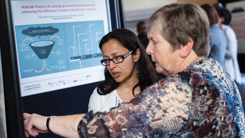 Mome and Elisabeth at ASM 2015