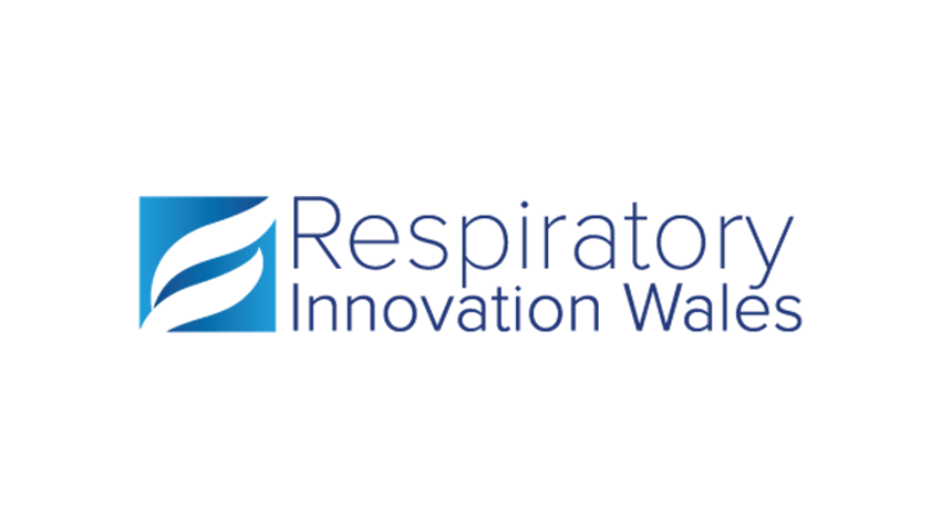 Respiratory Innovation Wales logo in blue
