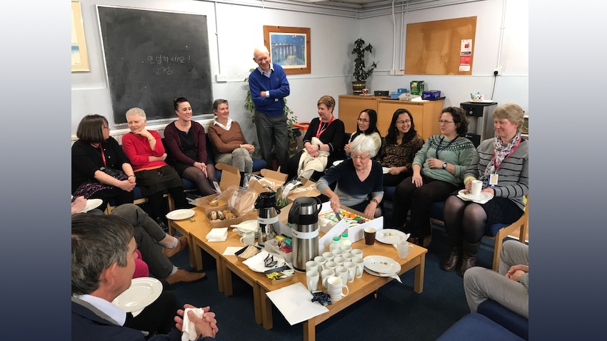 Photograph from Dr Allison Worth retrial event