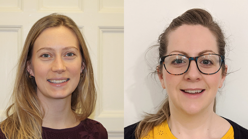 Jess Conway headshot, Claire McLellan headshot